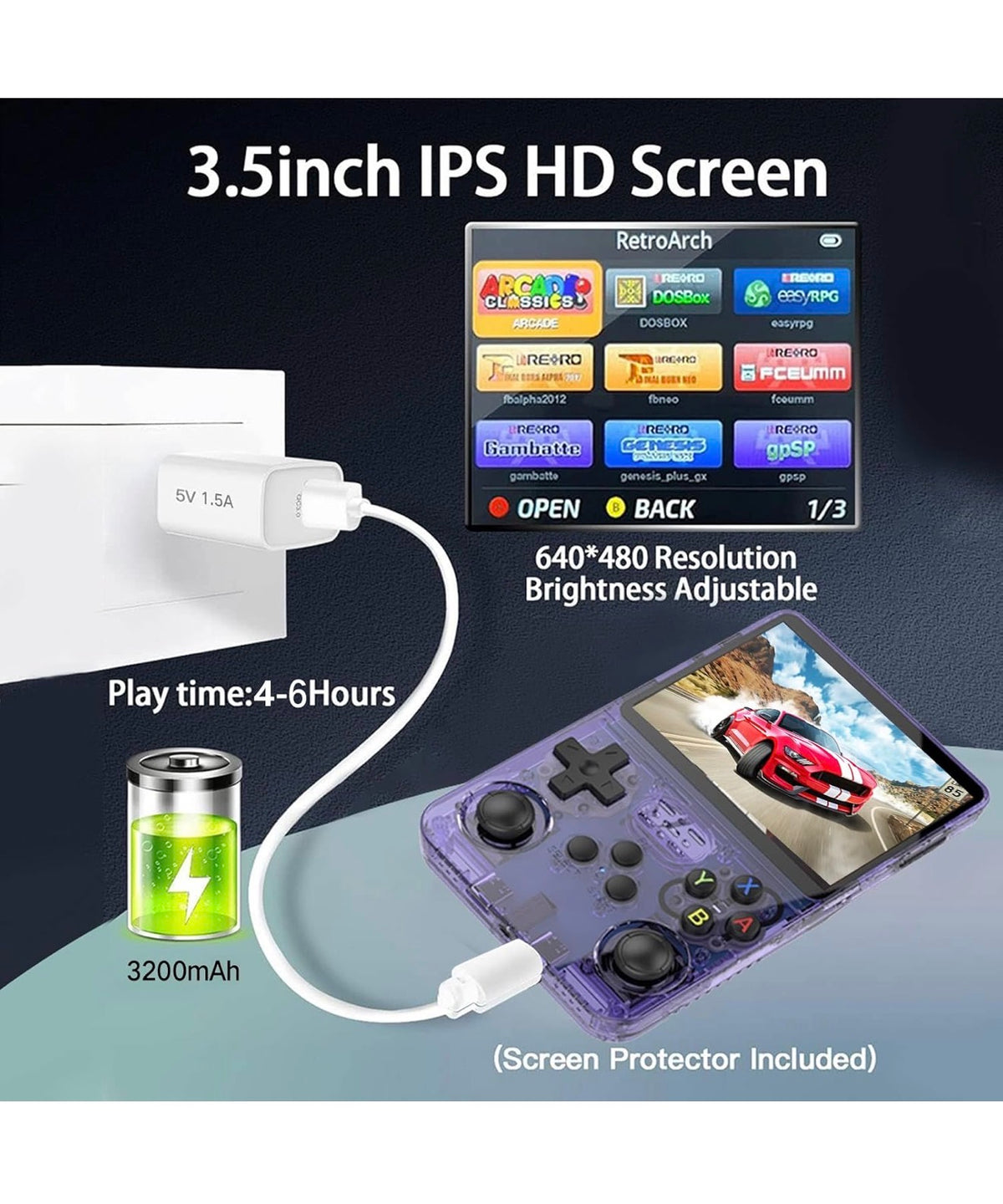 Handheld gaming console