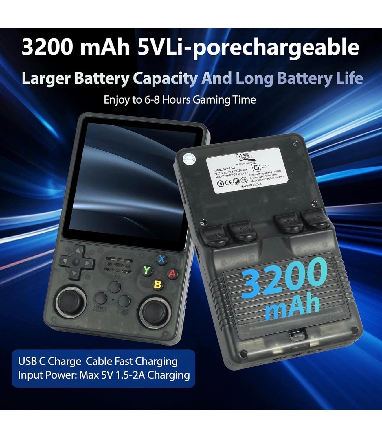 Handheld gaming console