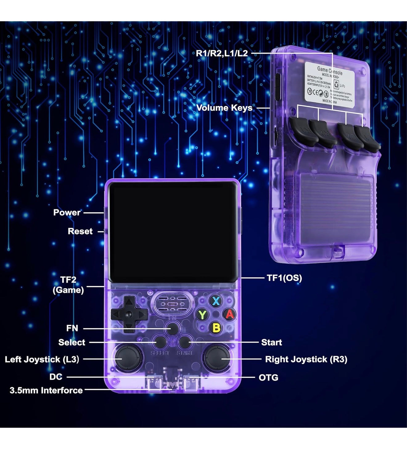 Handheld gaming console