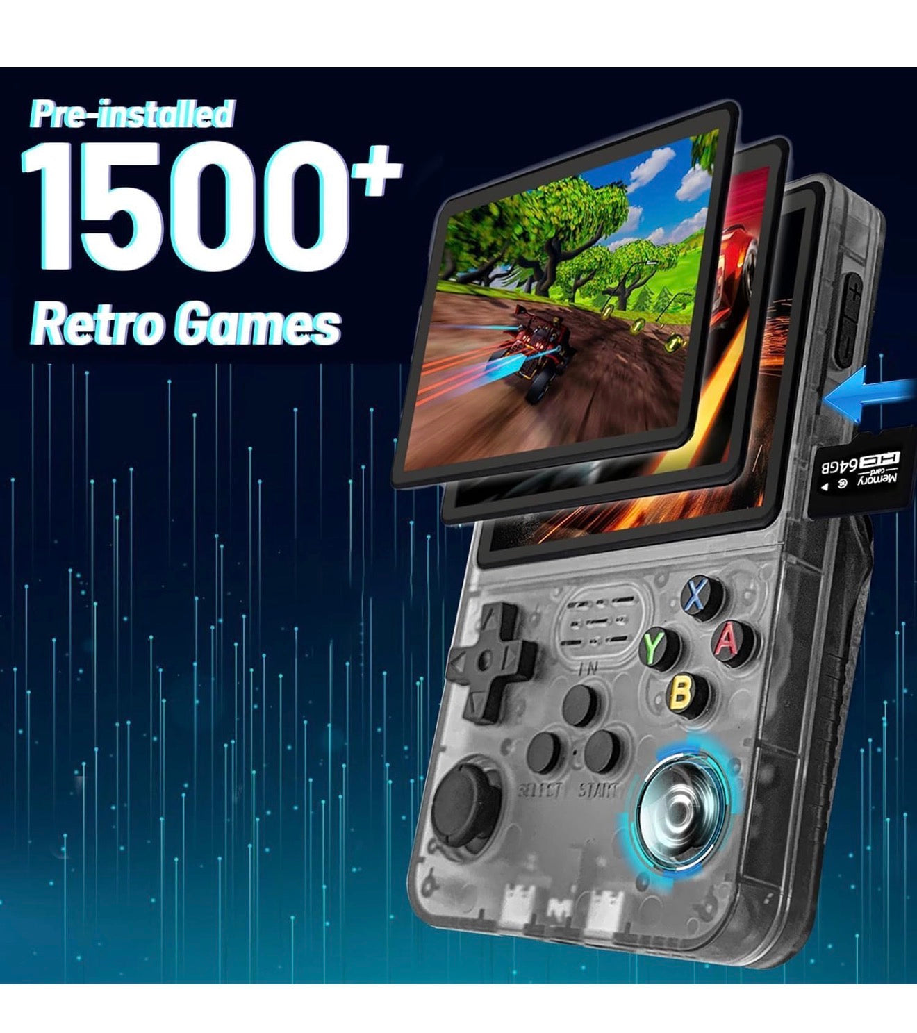 Handheld gaming console